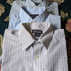 Land's End dress shirts mens size 16 - 32/33